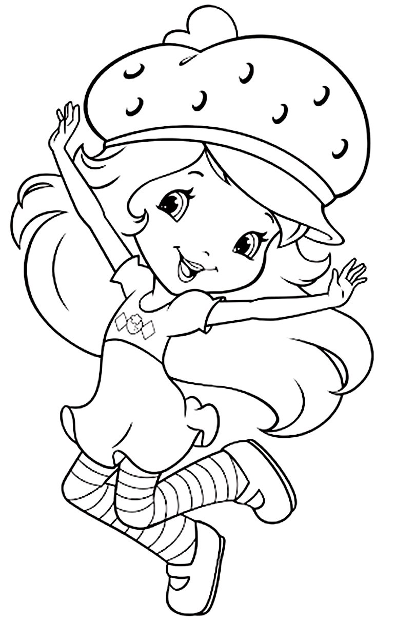 Kleine Erdbeere Ausmalbilder 407