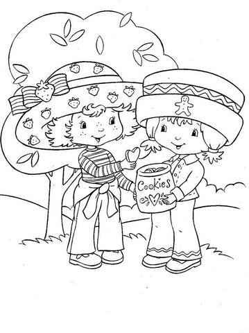 Kleine Erdbeere Ausmalbilder 420