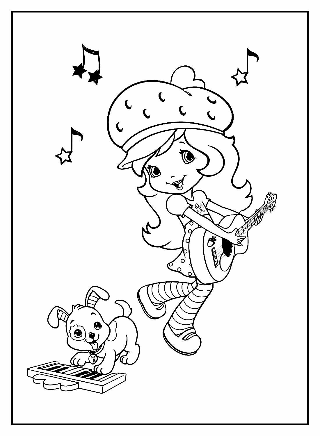 Kleine Erdbeere Ausmalbilder 421