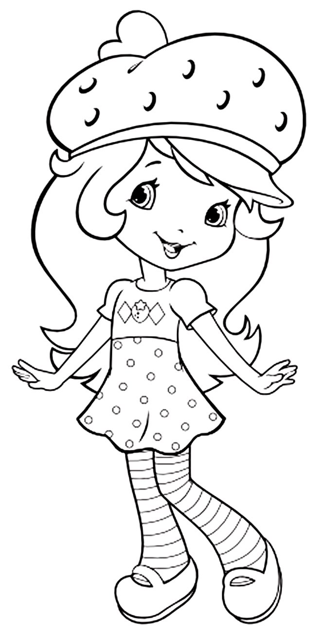 Kleine Erdbeere Ausmalbilder 617