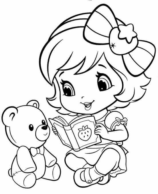 Kleine Erdbeere Ausmalbilder 620