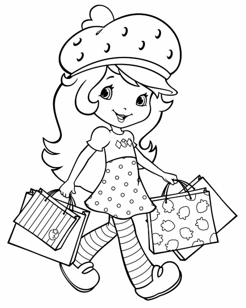 Kleine Erdbeere Ausmalbilder 684