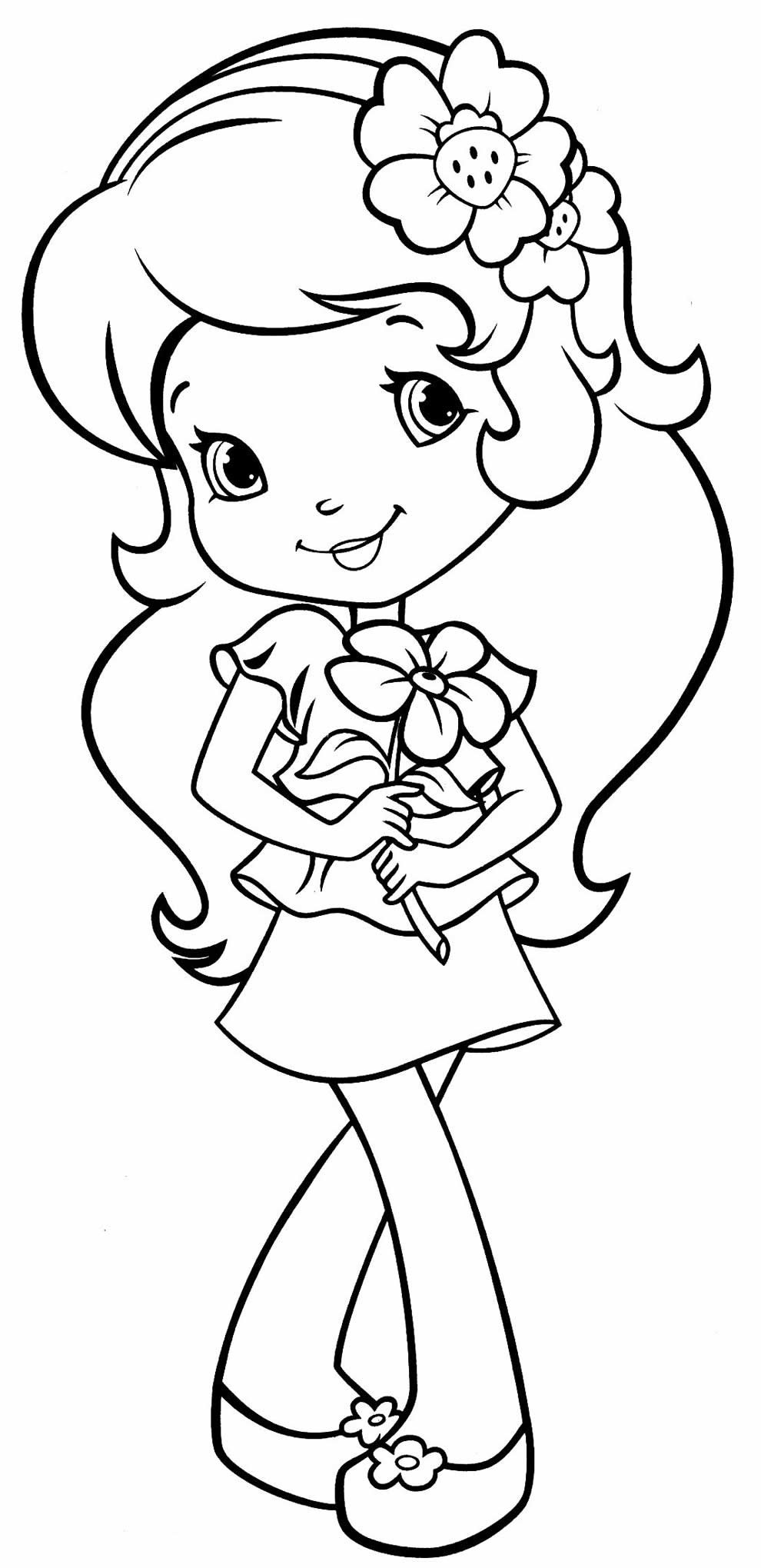 Kleine Erdbeere Ausmalbilder 709