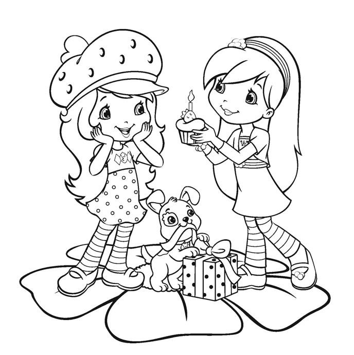 Kleine Erdbeere Ausmalbilder 774