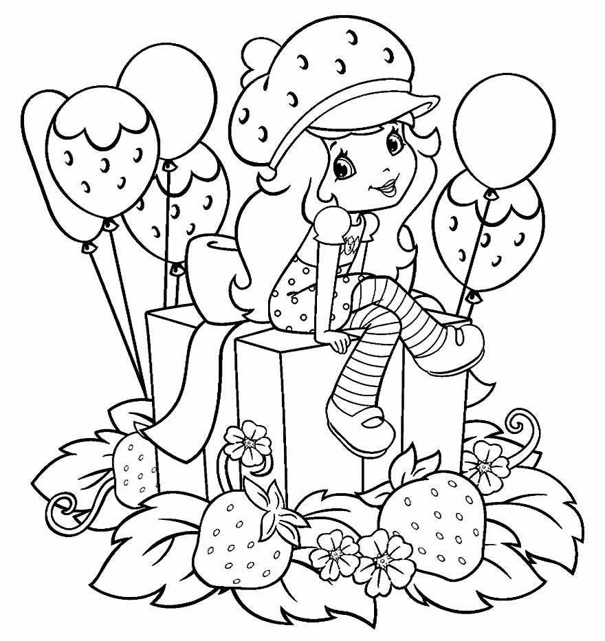 Kleine Erdbeere Ausmalbilder 836