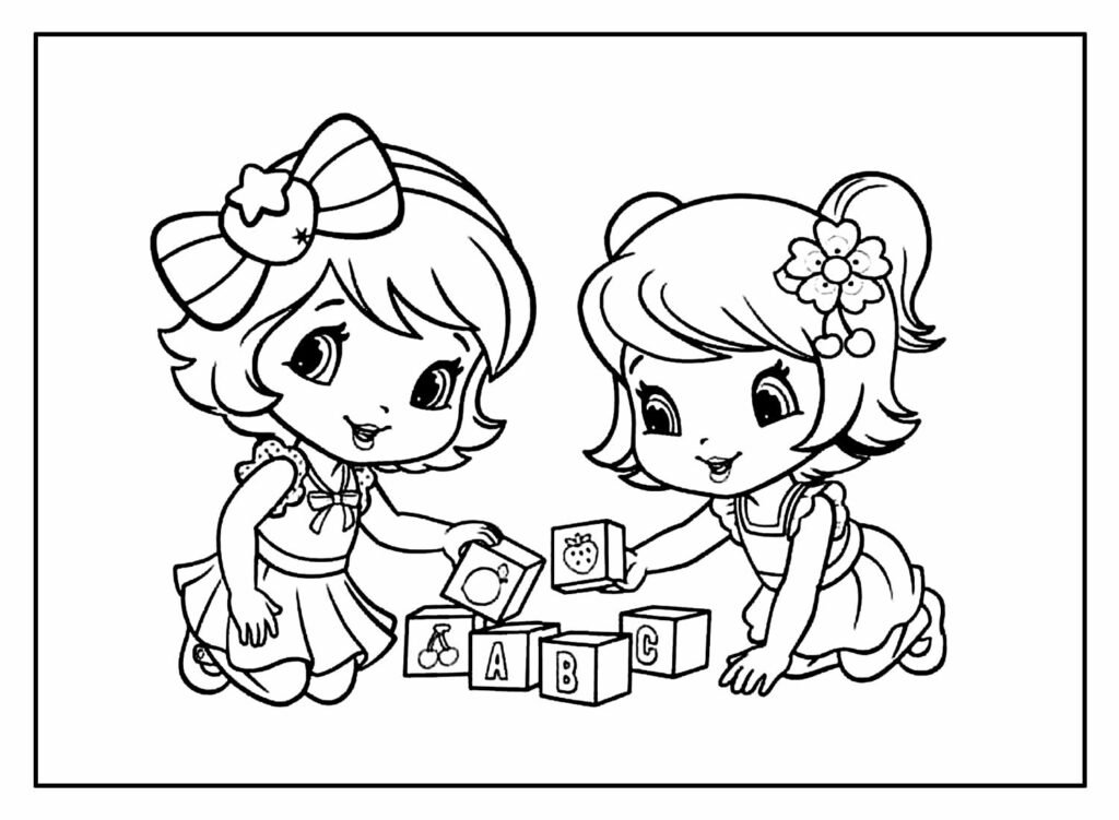 Kleine Erdbeere Ausmalbilder 847