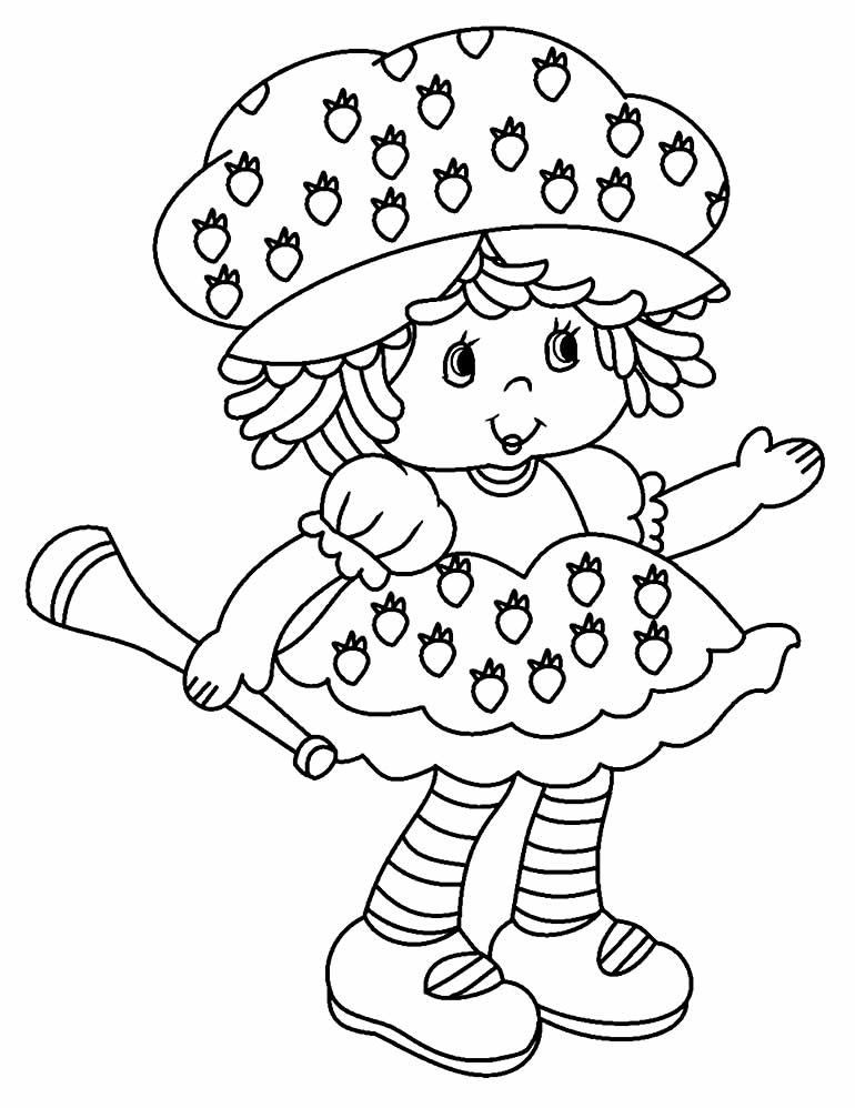 Kleine Erdbeere Ausmalbilder 849