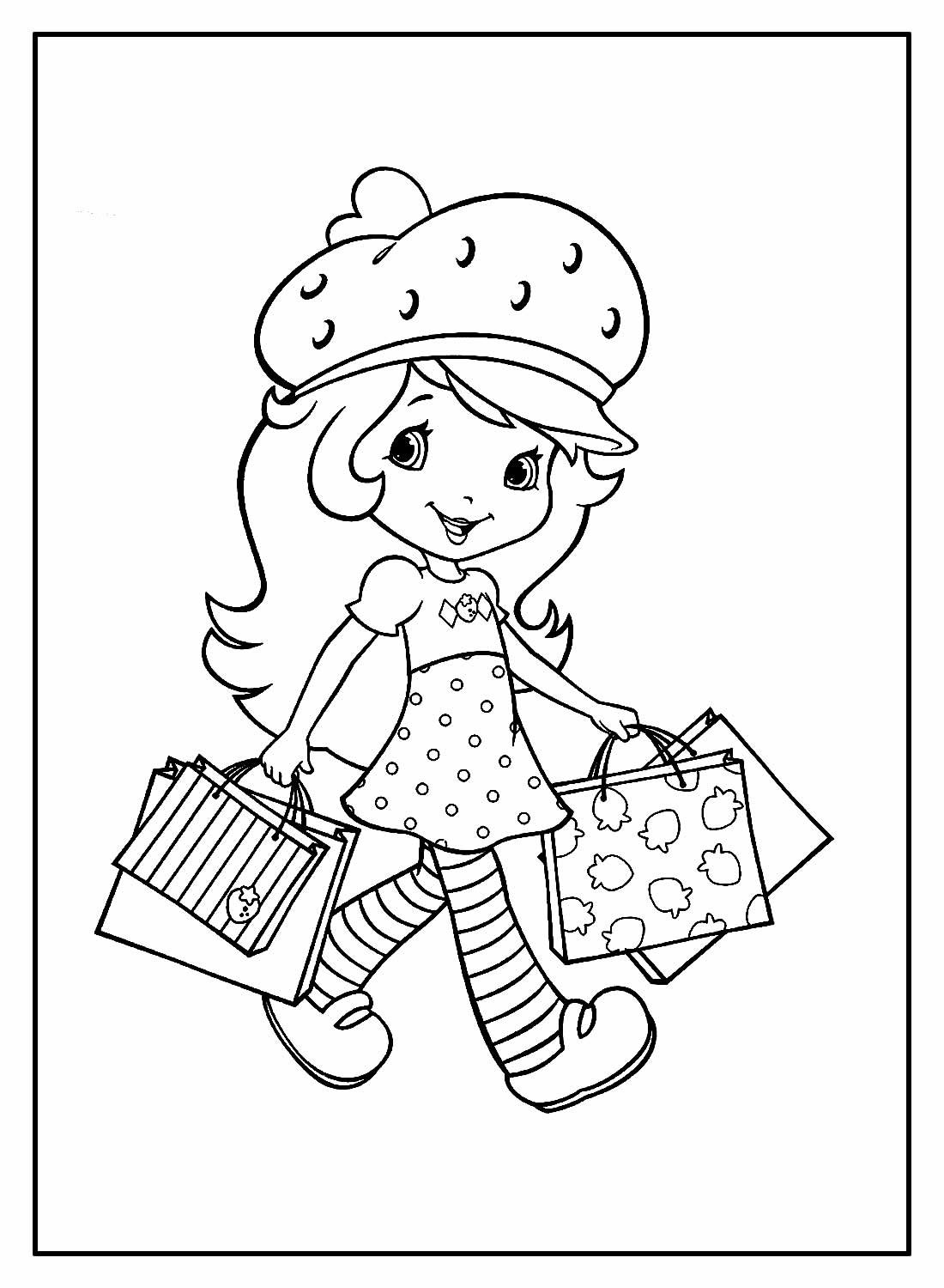 Kleine Erdbeere Ausmalbilder 853