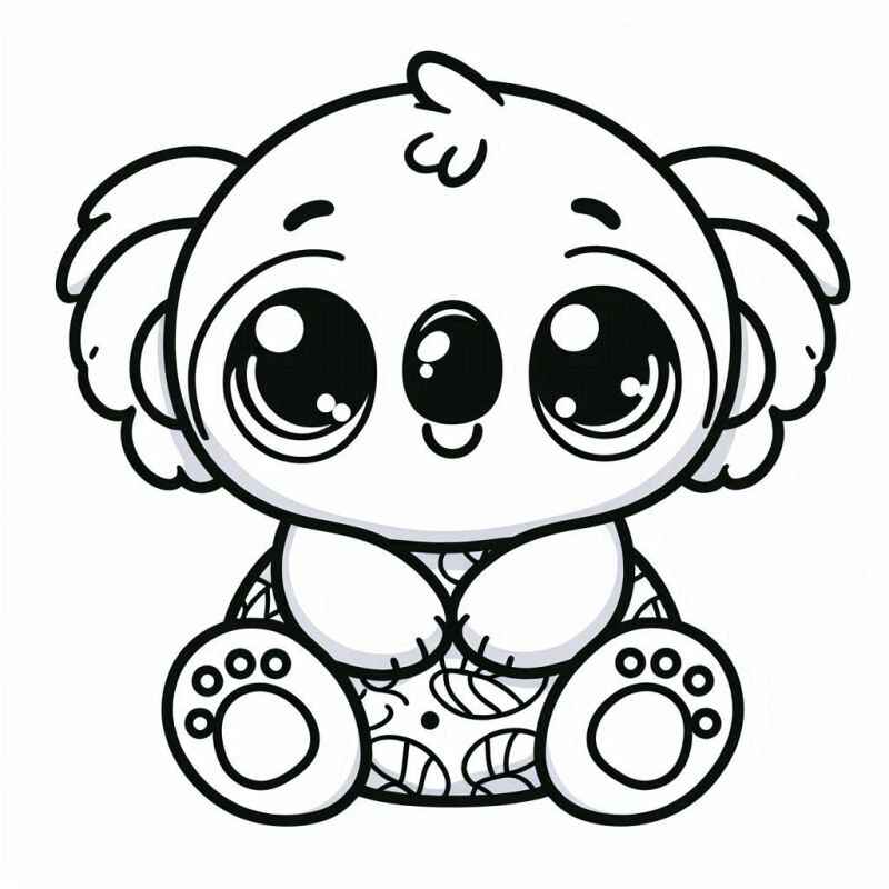 Koala Ausmalbilder 421