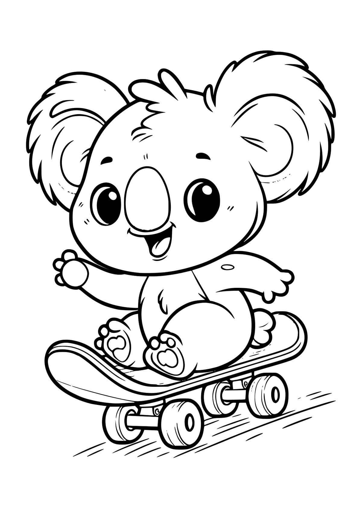 Koala Ausmalbilder 754