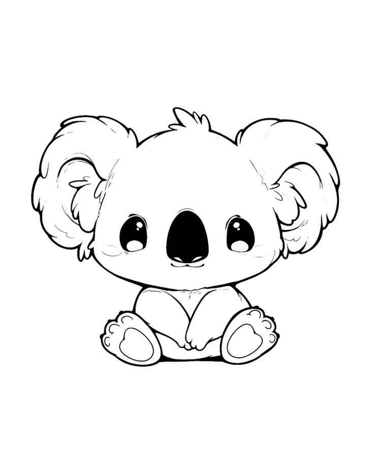 Koala Ausmalbilder 907