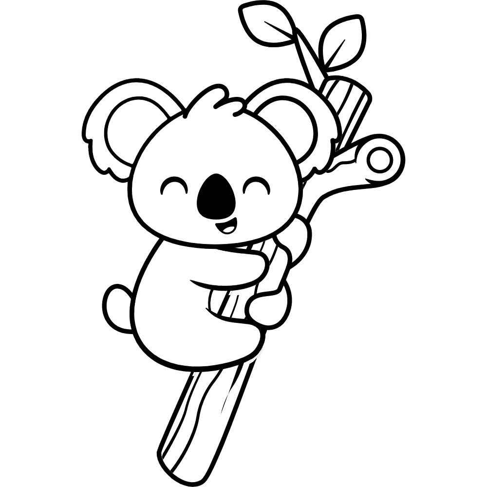Koala Ausmalbilder 918