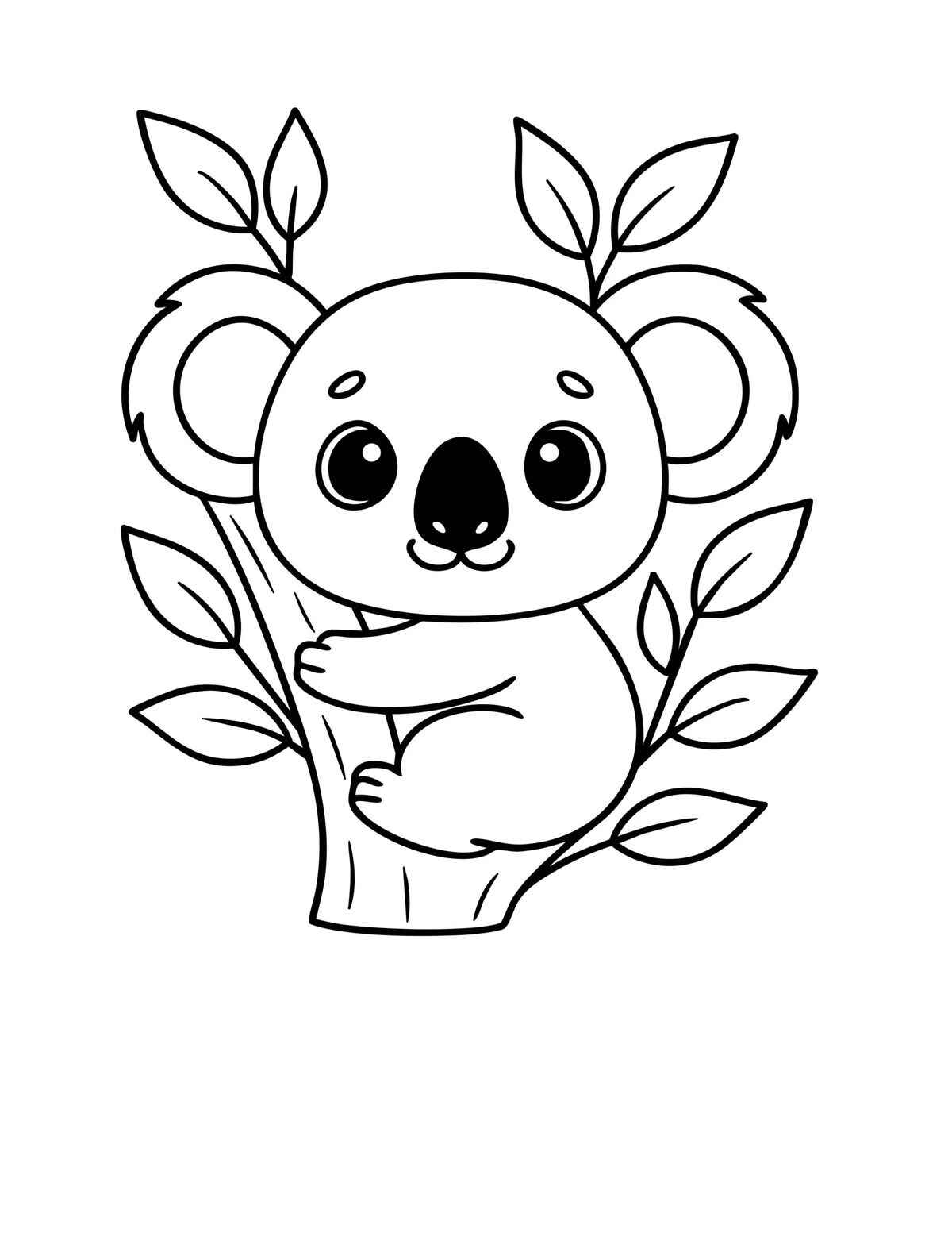Koala Ausmalbilder 982