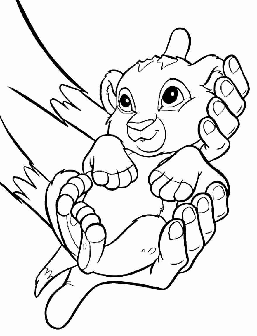 König der Löwen Ausmalbilder 079