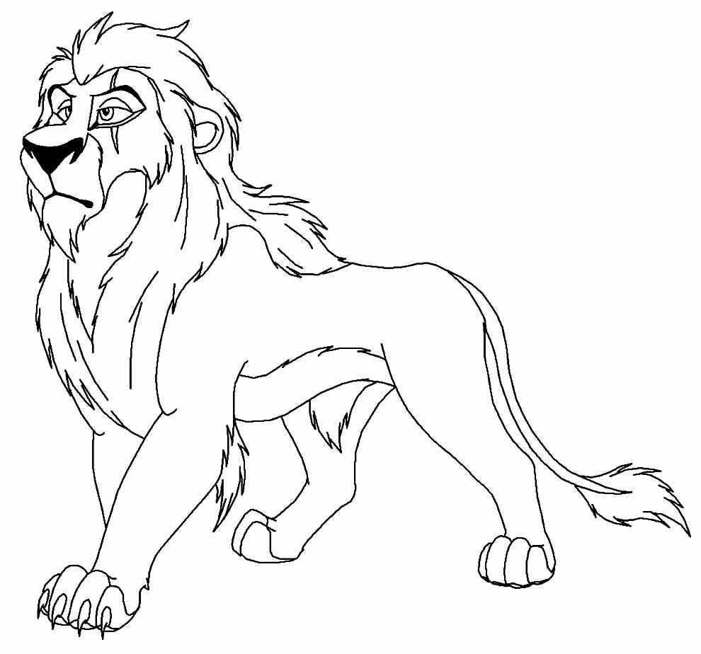 König der Löwen Ausmalbilder 201