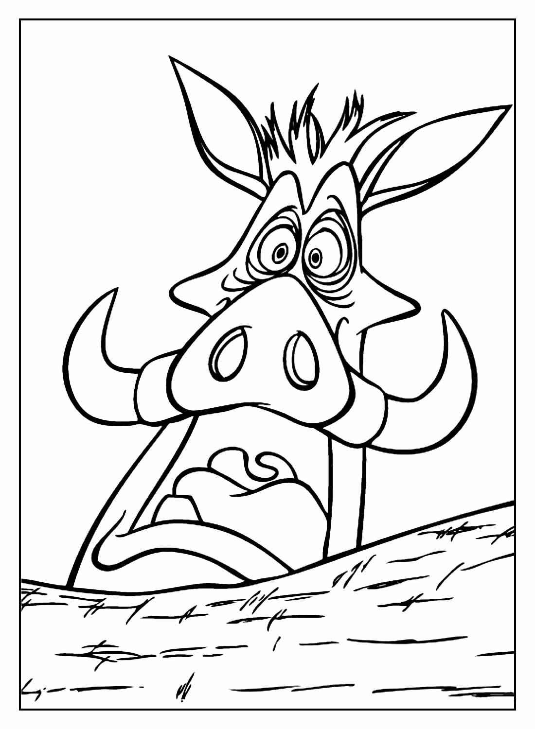 König der Löwen Ausmalbilder 209