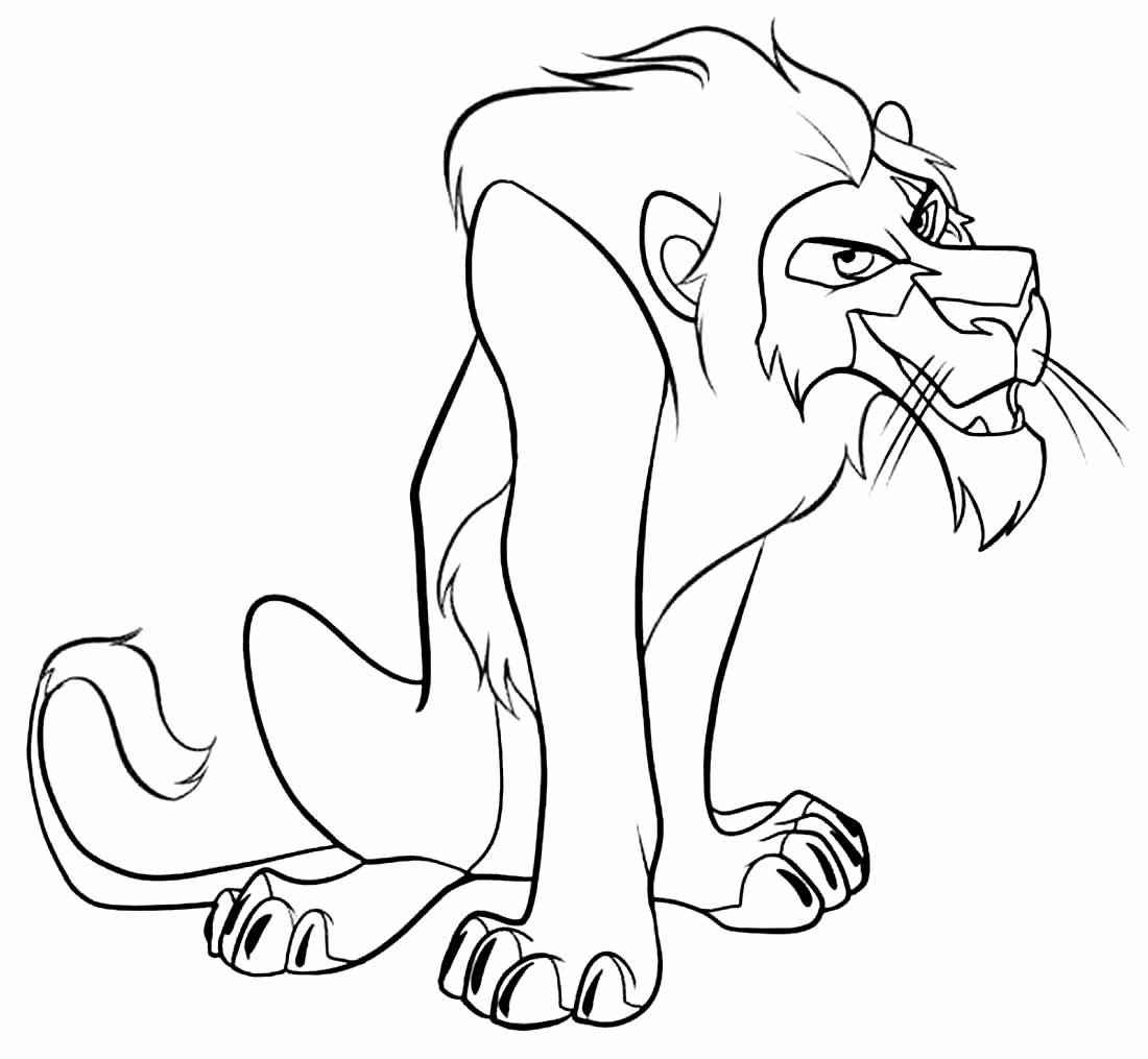 König der Löwen Ausmalbilder 308