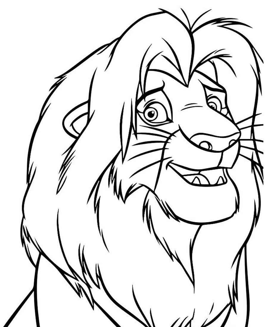 König der Löwen Ausmalbilder 567