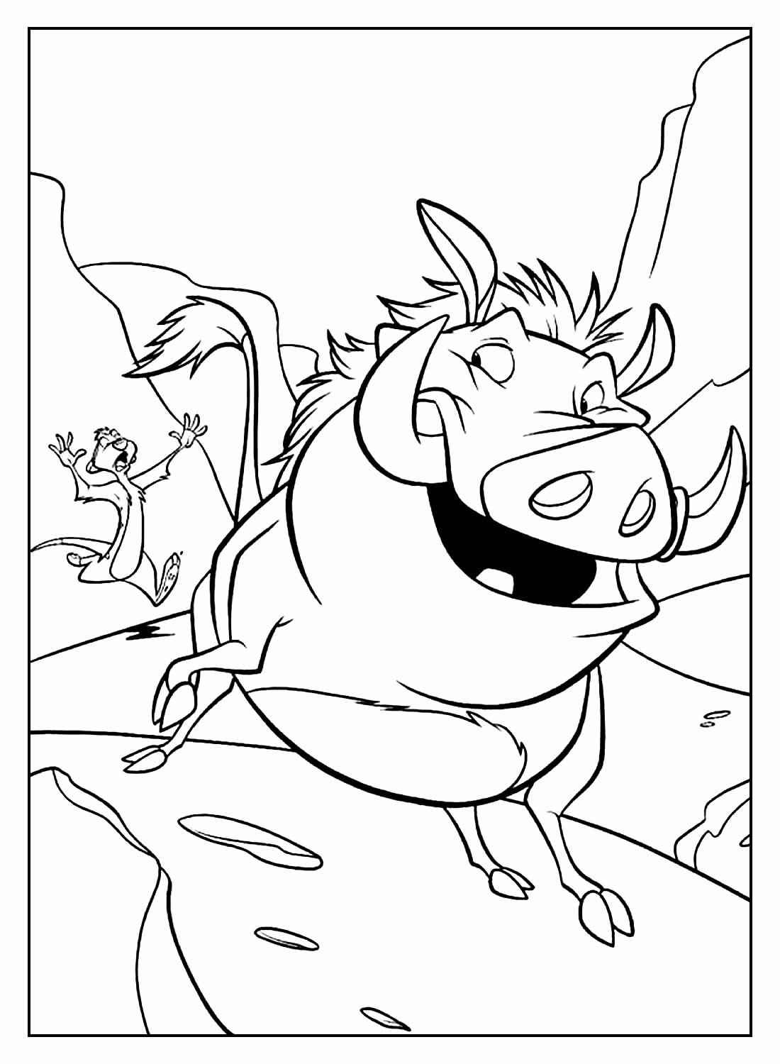 König der Löwen Ausmalbilder 649