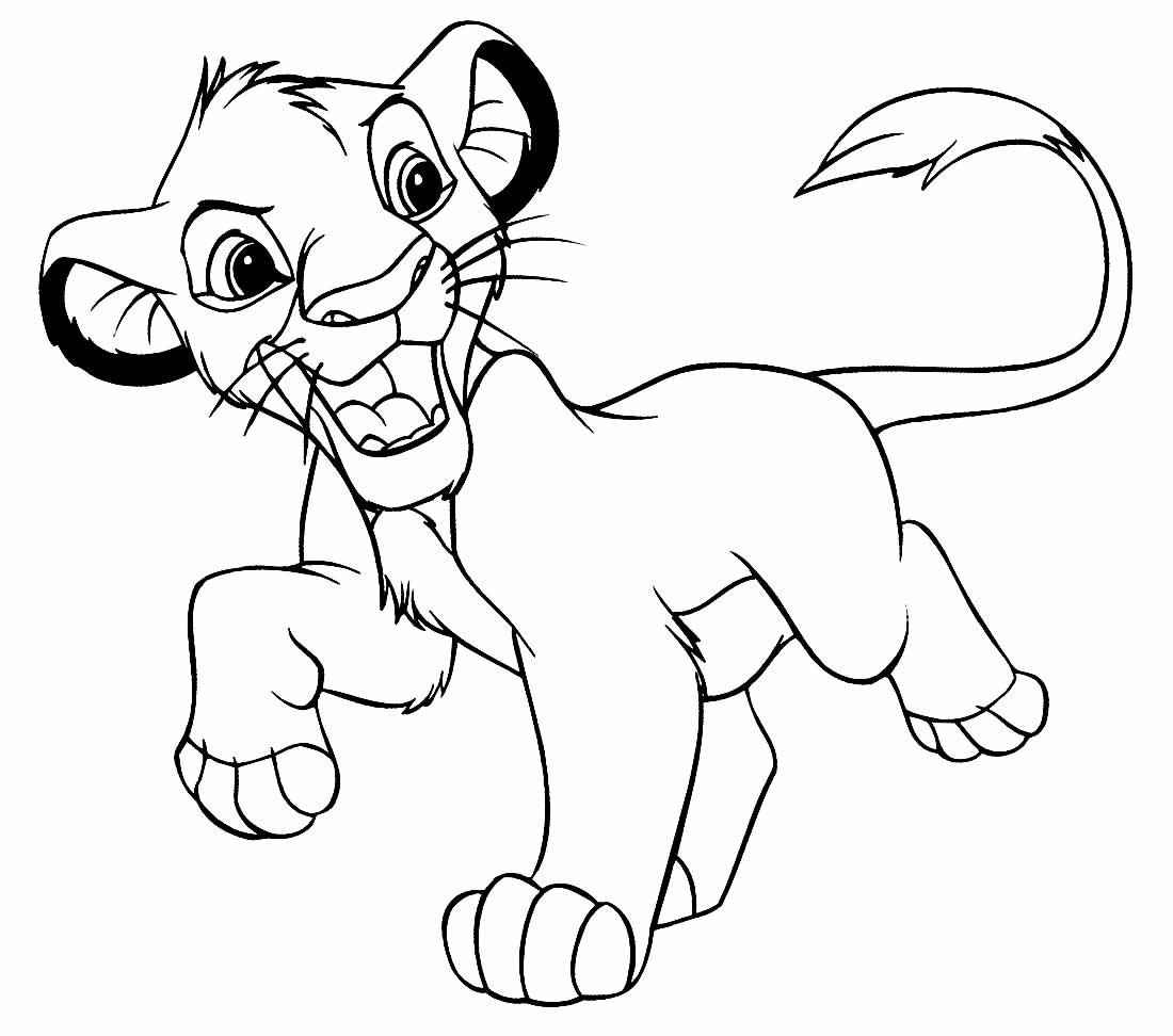 König der Löwen Ausmalbilder 845