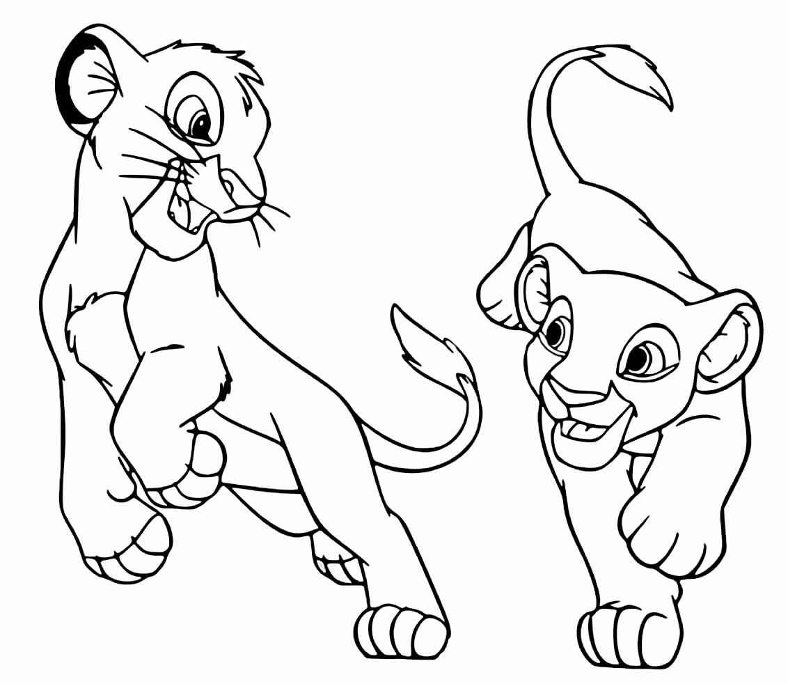 König der Löwen Ausmalbilder 919