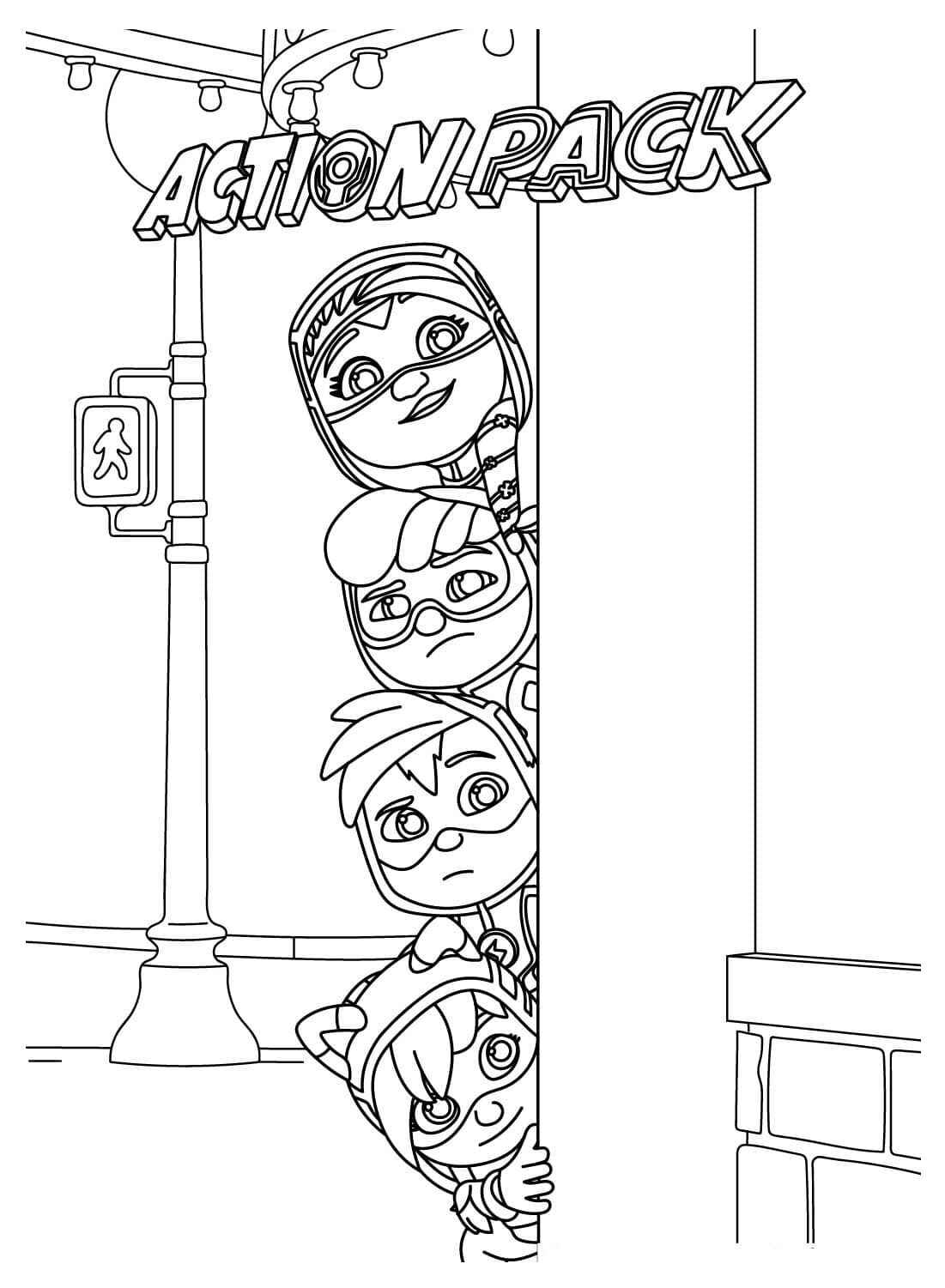 Kontrolleure im Einsatz Ausmalbilder 294