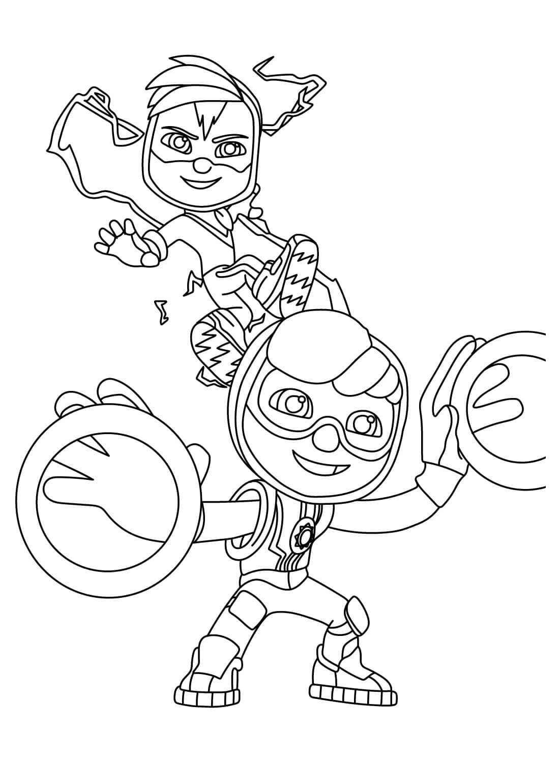 Kontrolleure im Einsatz Ausmalbilder 307