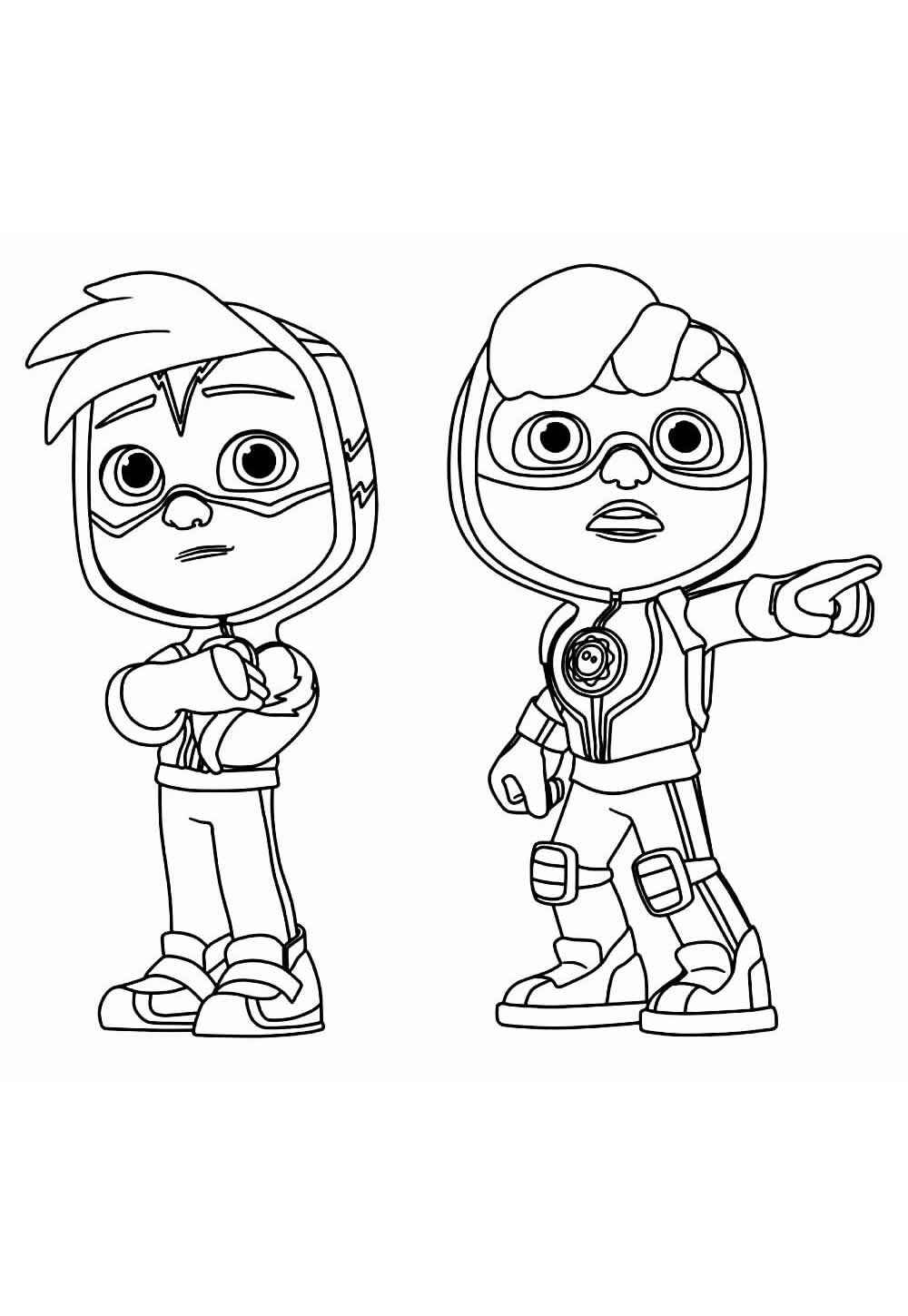 Kontrolleure im Einsatz Ausmalbilder 459