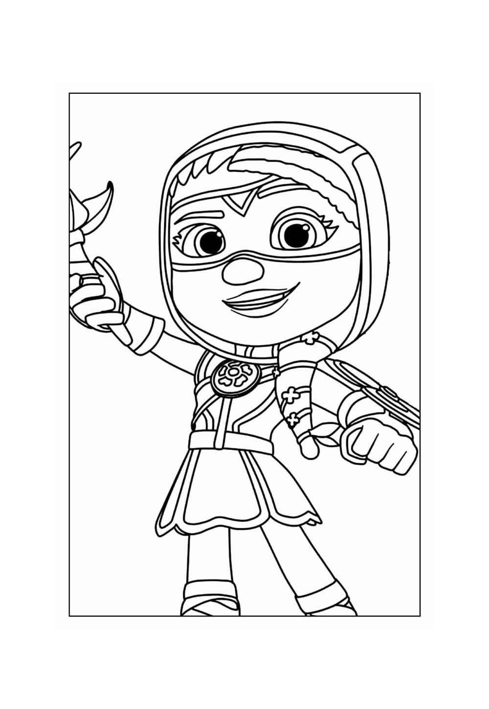 Kontrolleure im Einsatz Ausmalbilder 814