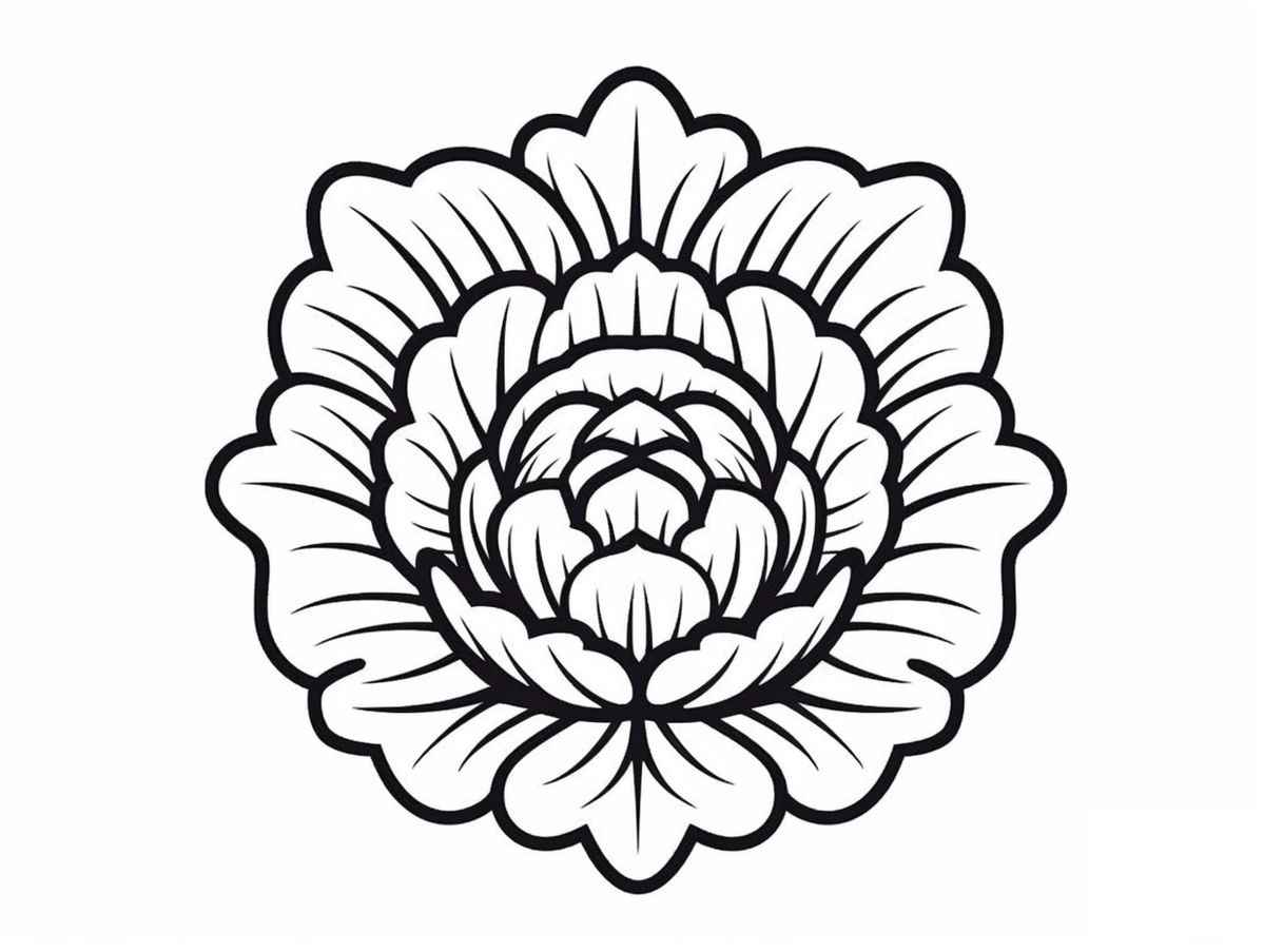 Kopfsalat Ausmalbilder 528