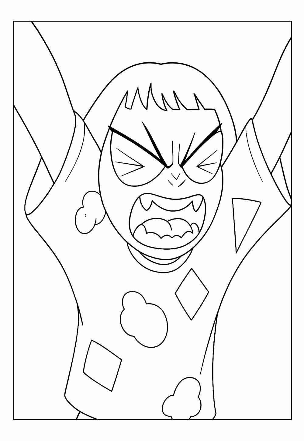 Kpop Krieger Ausmalbilder 113