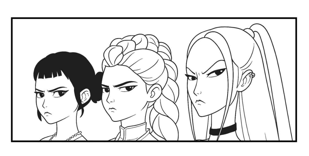 Kpop Krieger Ausmalbilder 196