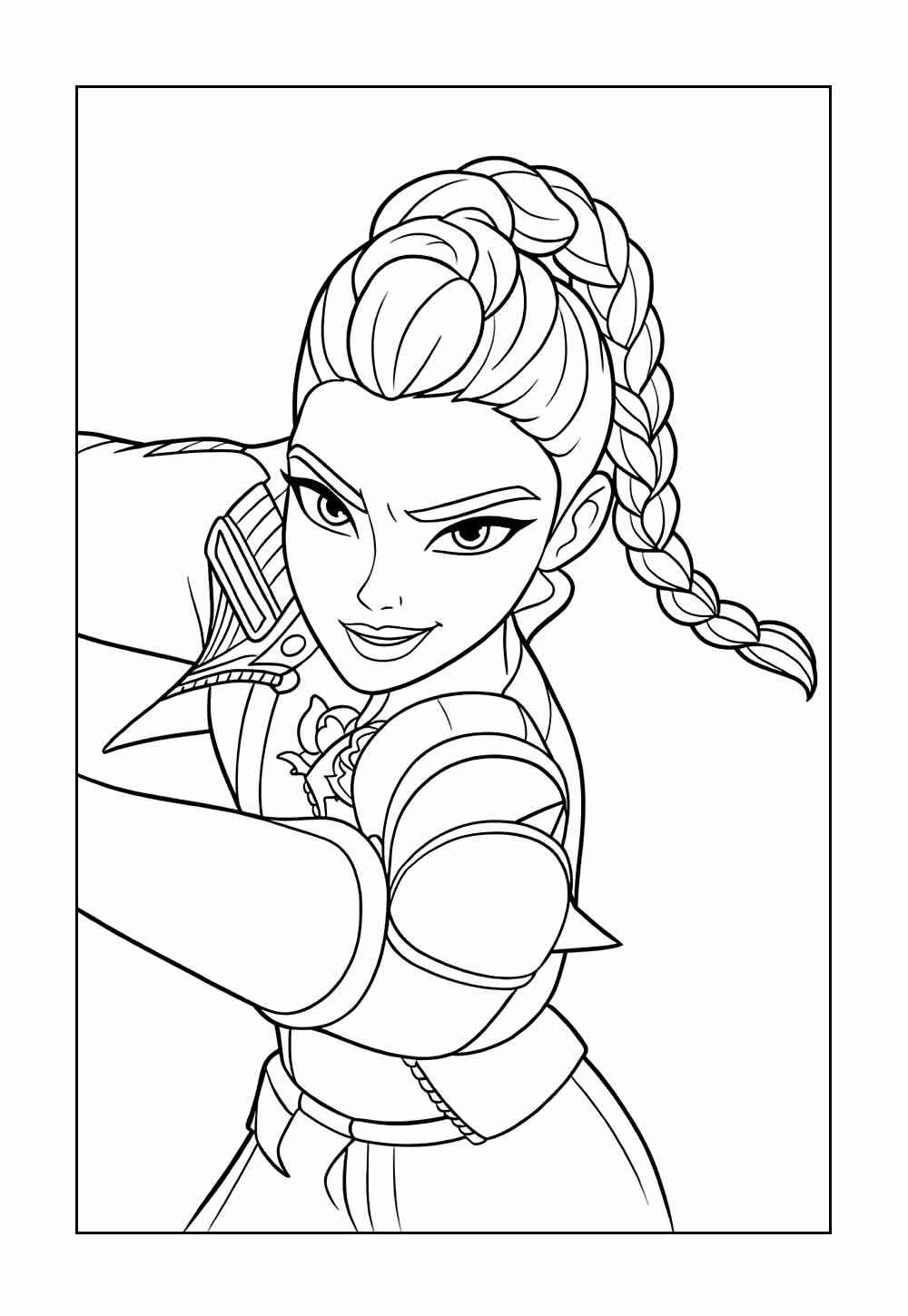 Kpop Krieger Ausmalbilder 245