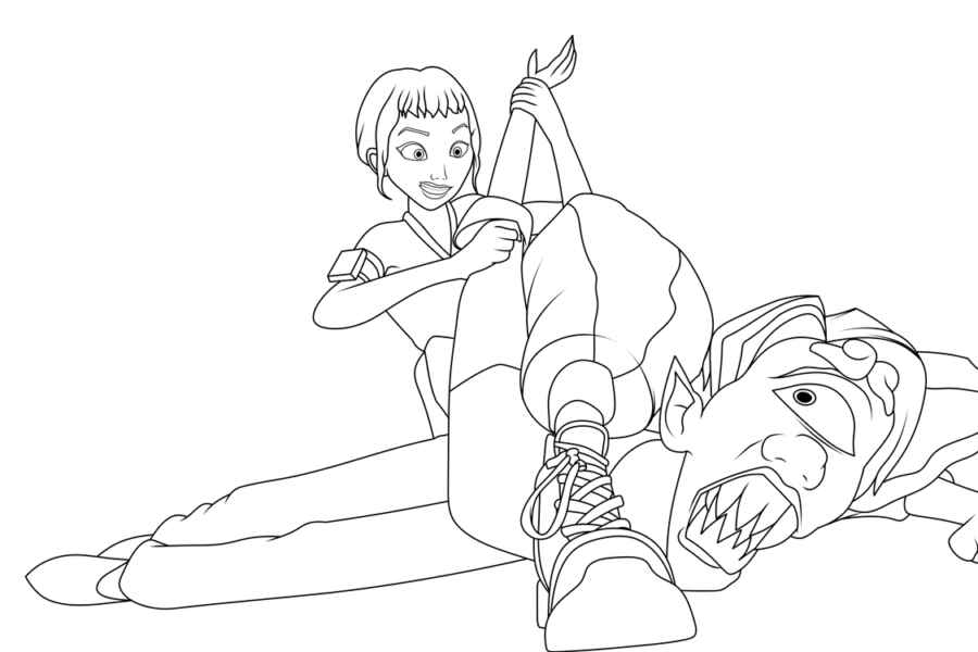 Kpop Krieger Ausmalbilder 309