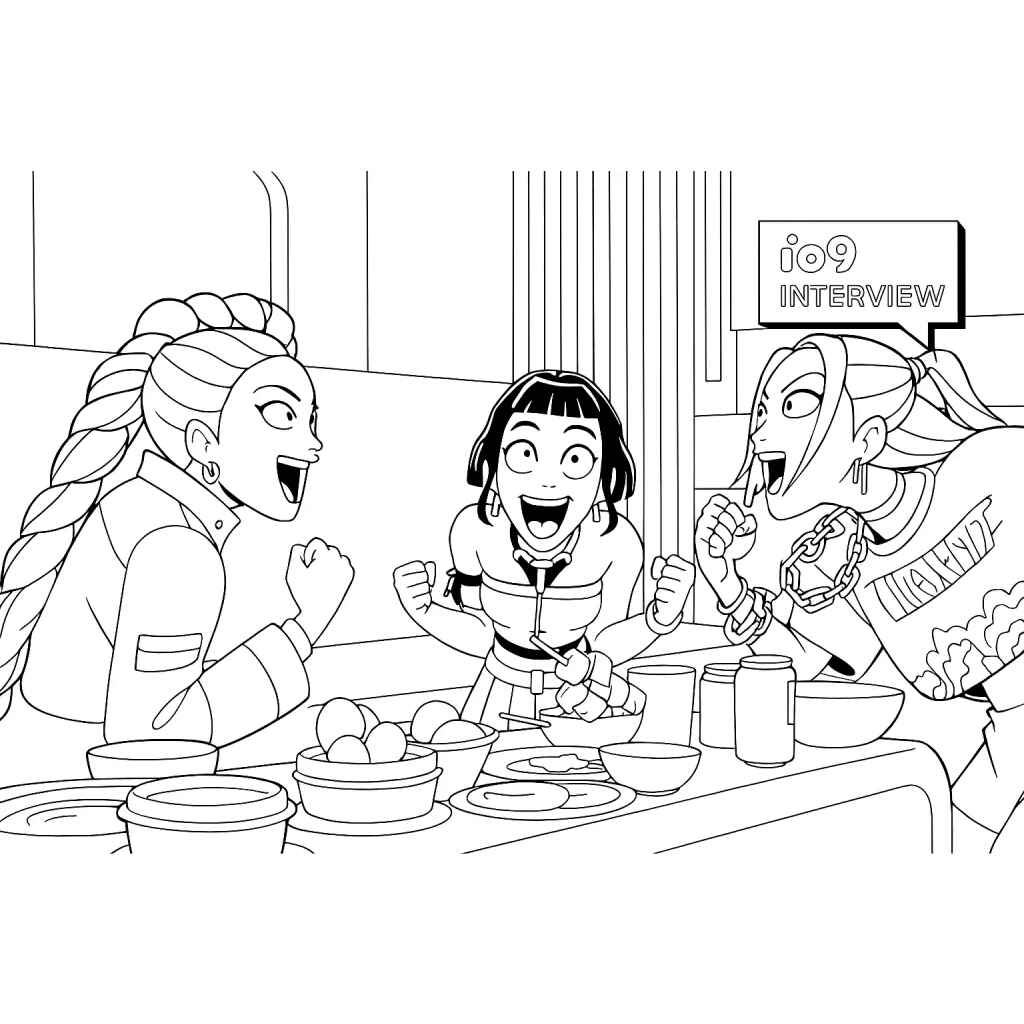 Kpop Krieger Ausmalbilder 329