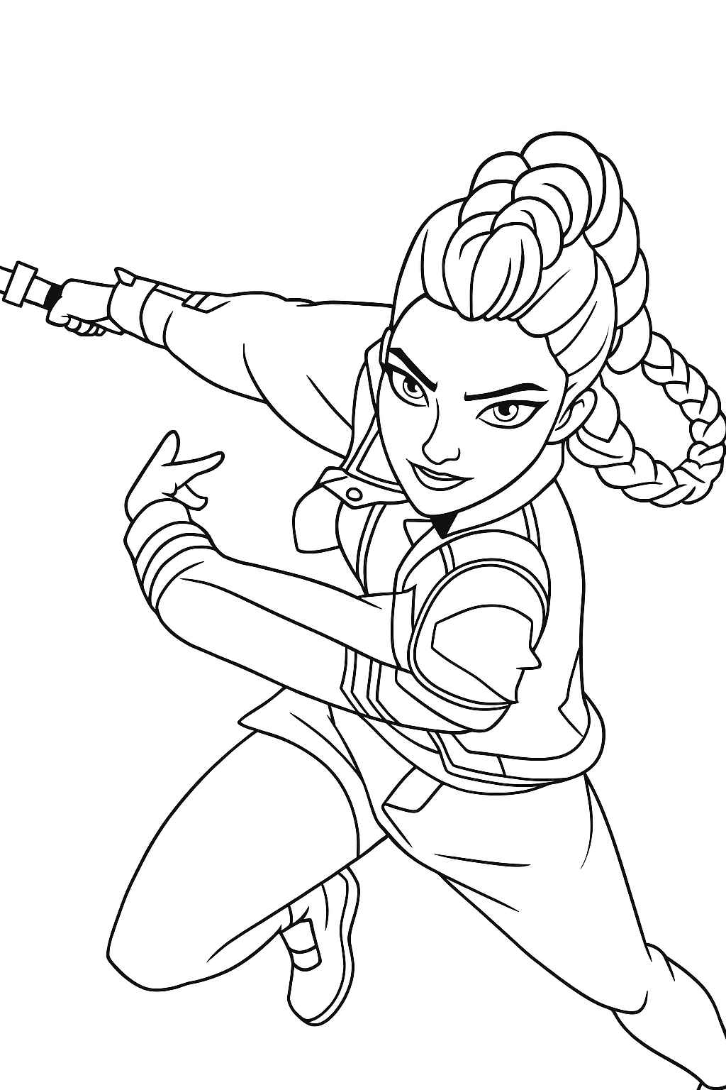 Kpop Krieger Ausmalbilder 345