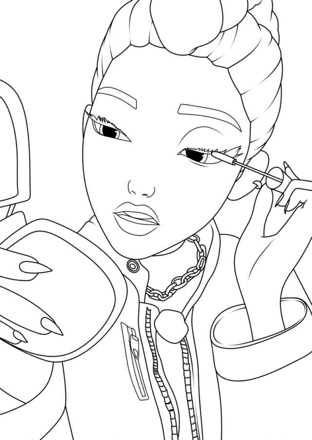 Kpop Krieger Ausmalbilder 518