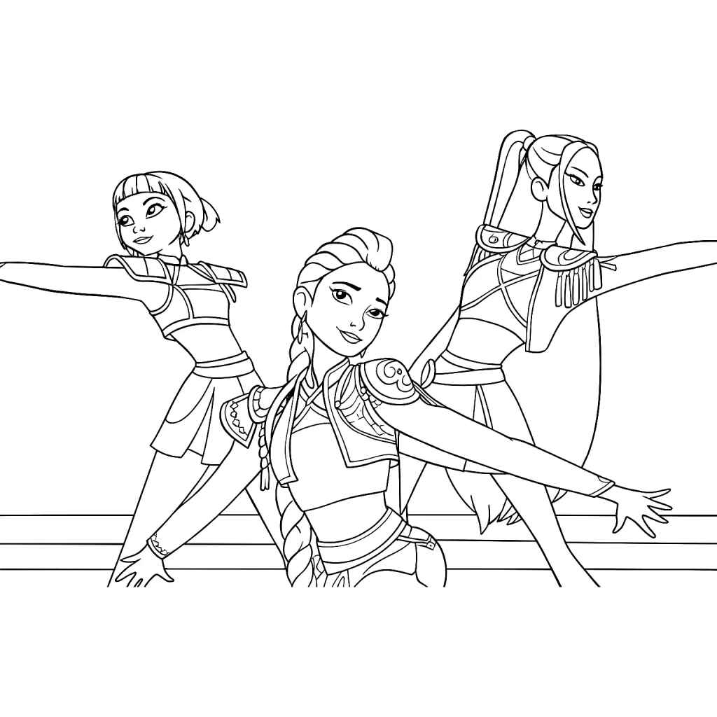 Kpop Krieger Ausmalbilder 622