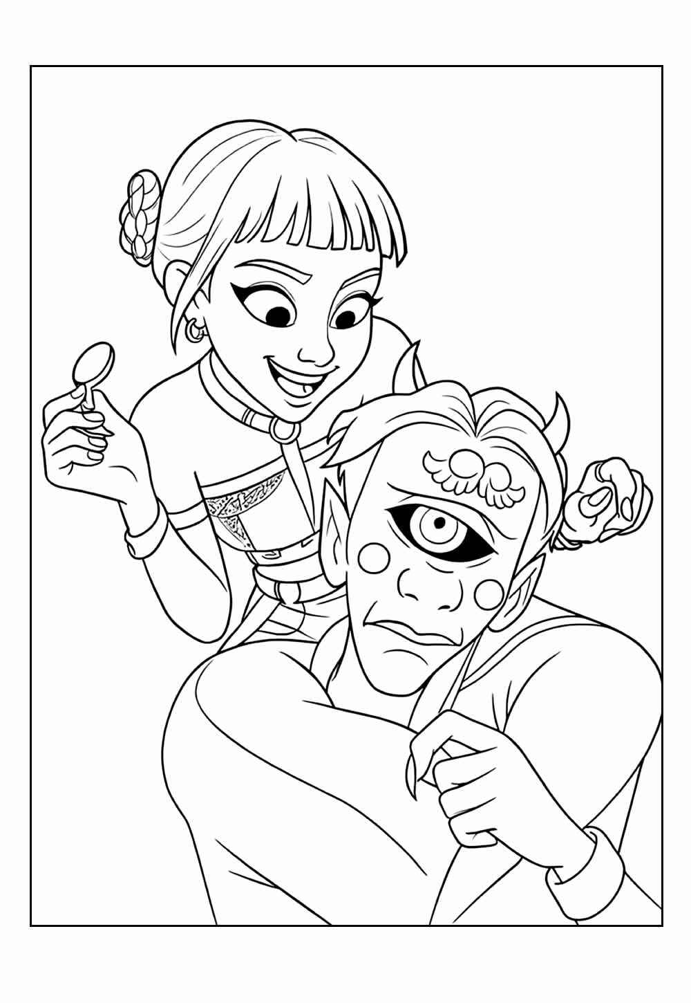 Kpop Krieger Ausmalbilder 639