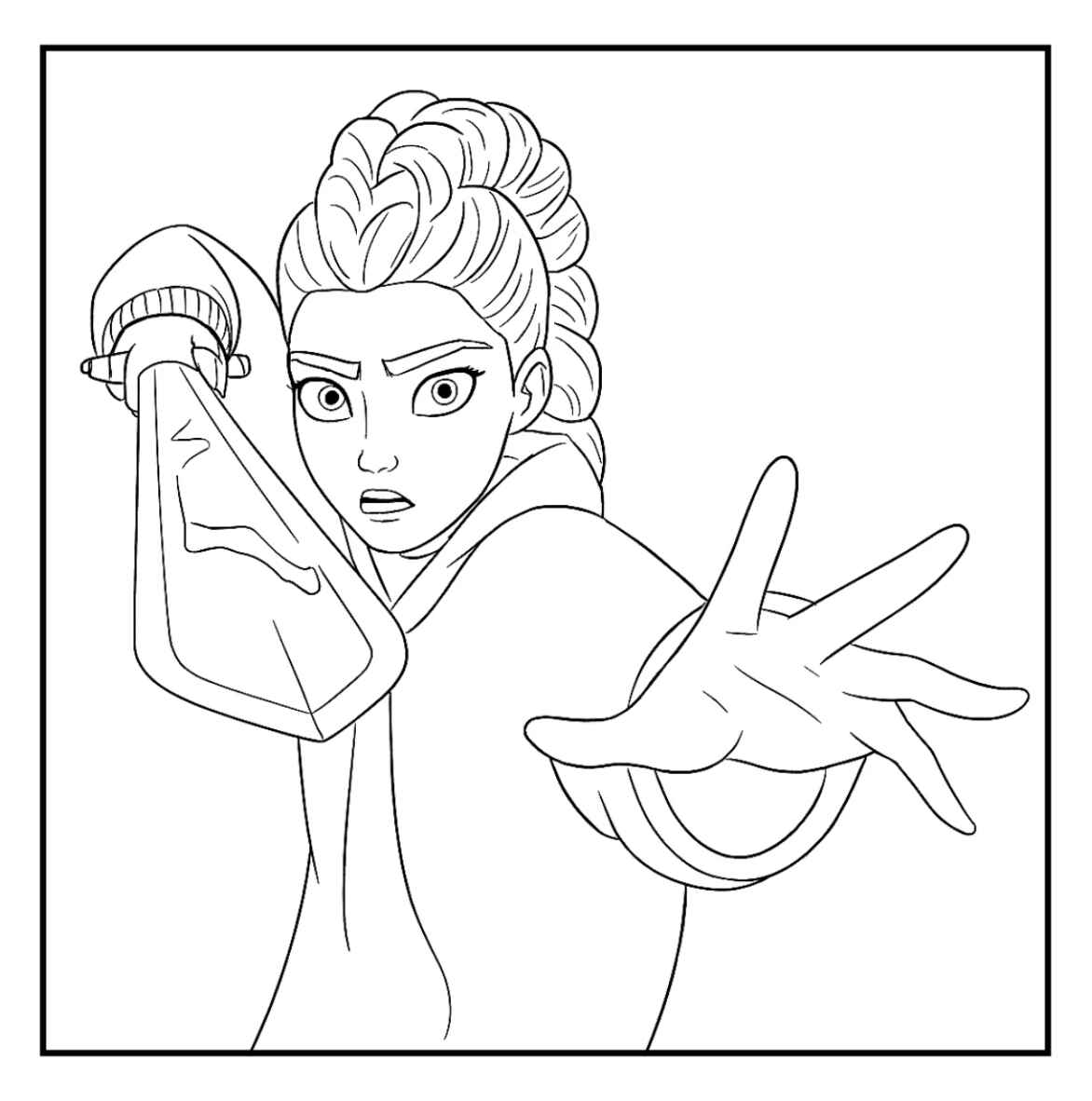 Kpop Krieger Ausmalbilder 724