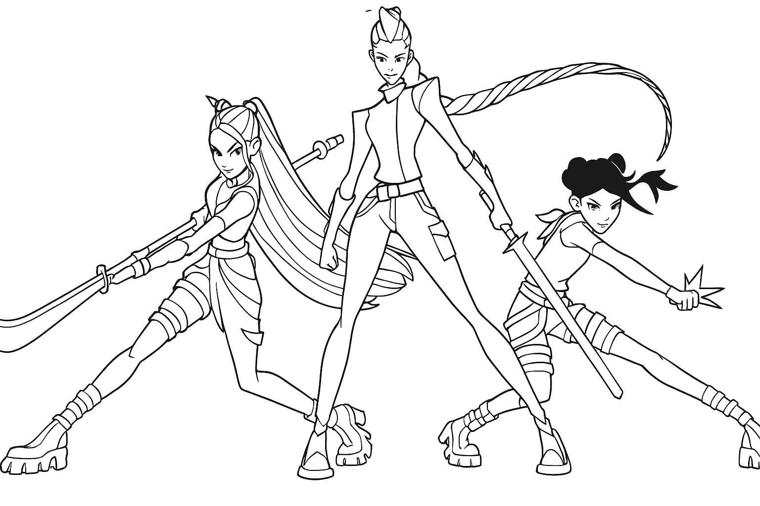 Kpop Krieger Ausmalbilder 753