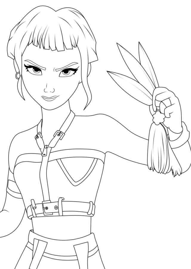 Kpop Krieger Ausmalbilder 770