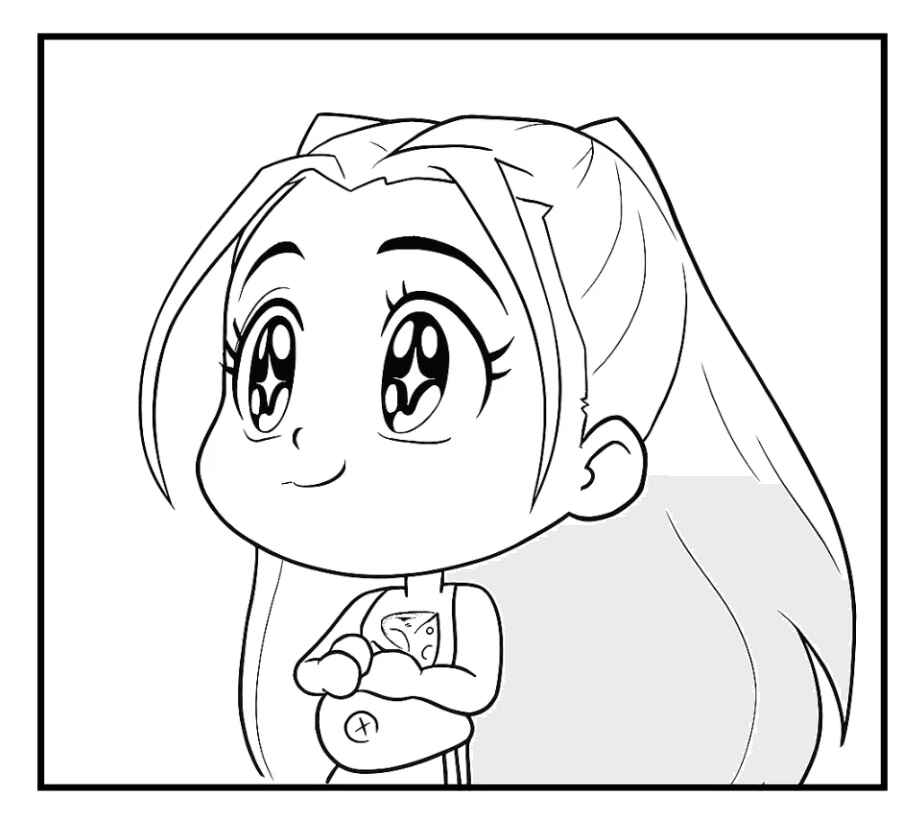 Kpop Krieger Ausmalbilder 885