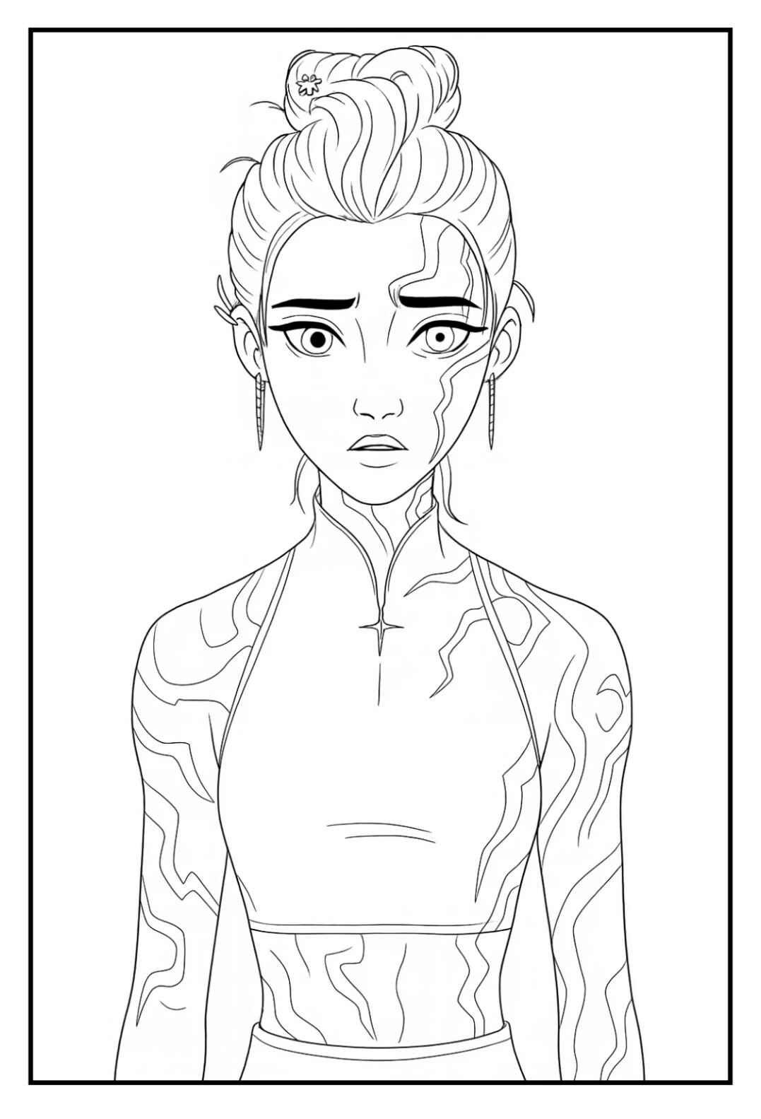 Kpop Krieger Ausmalbilder 941