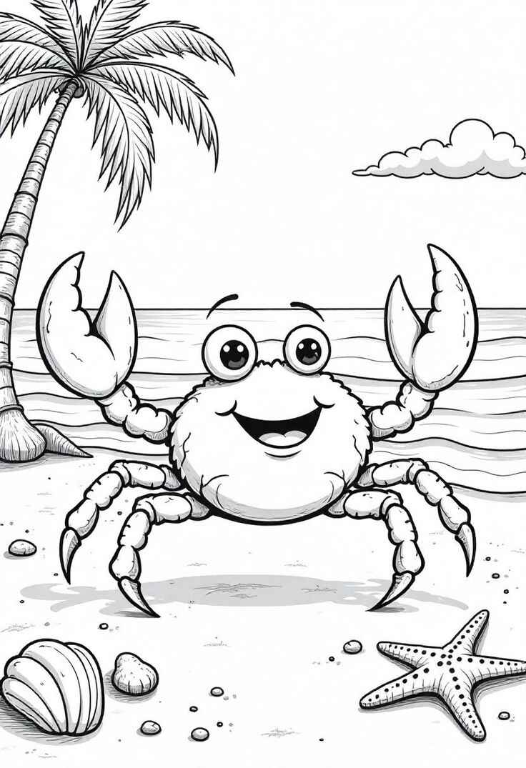 Krabbe Ausmalbilder 182
