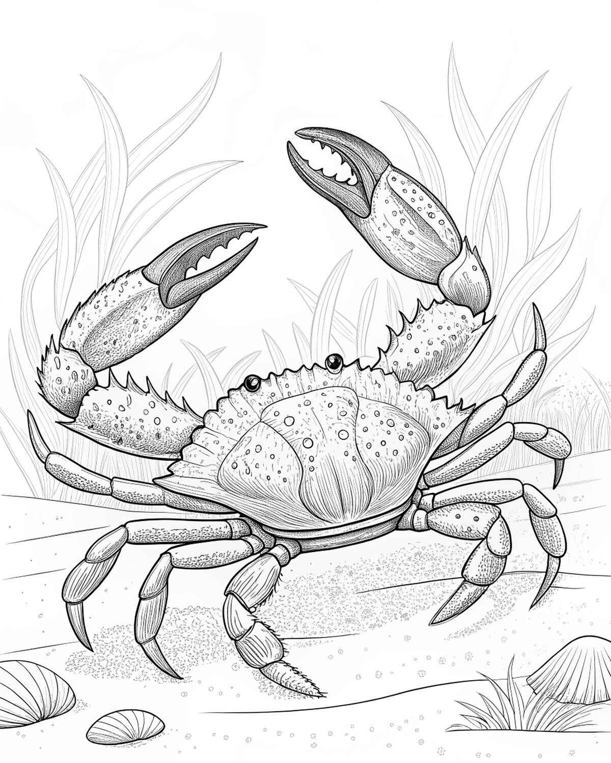 Krabbe Ausmalbilder 274