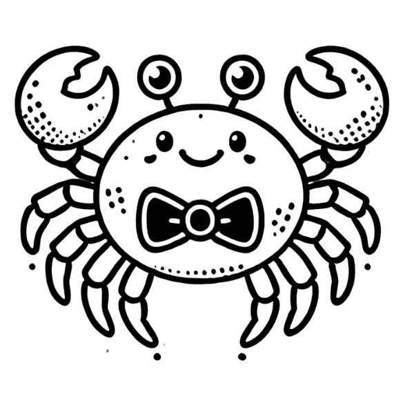 Krabbe Ausmalbilder 446