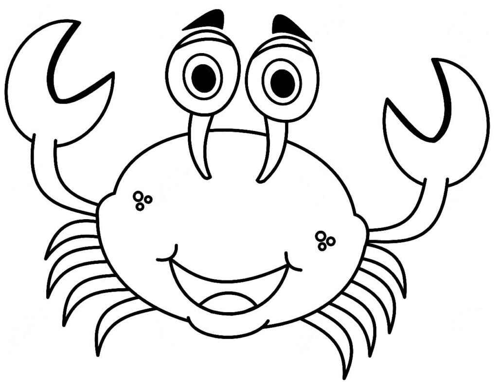 Krabbe Ausmalbilder 946