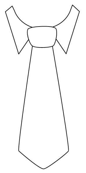 Krawatte Ausmalbilder 211