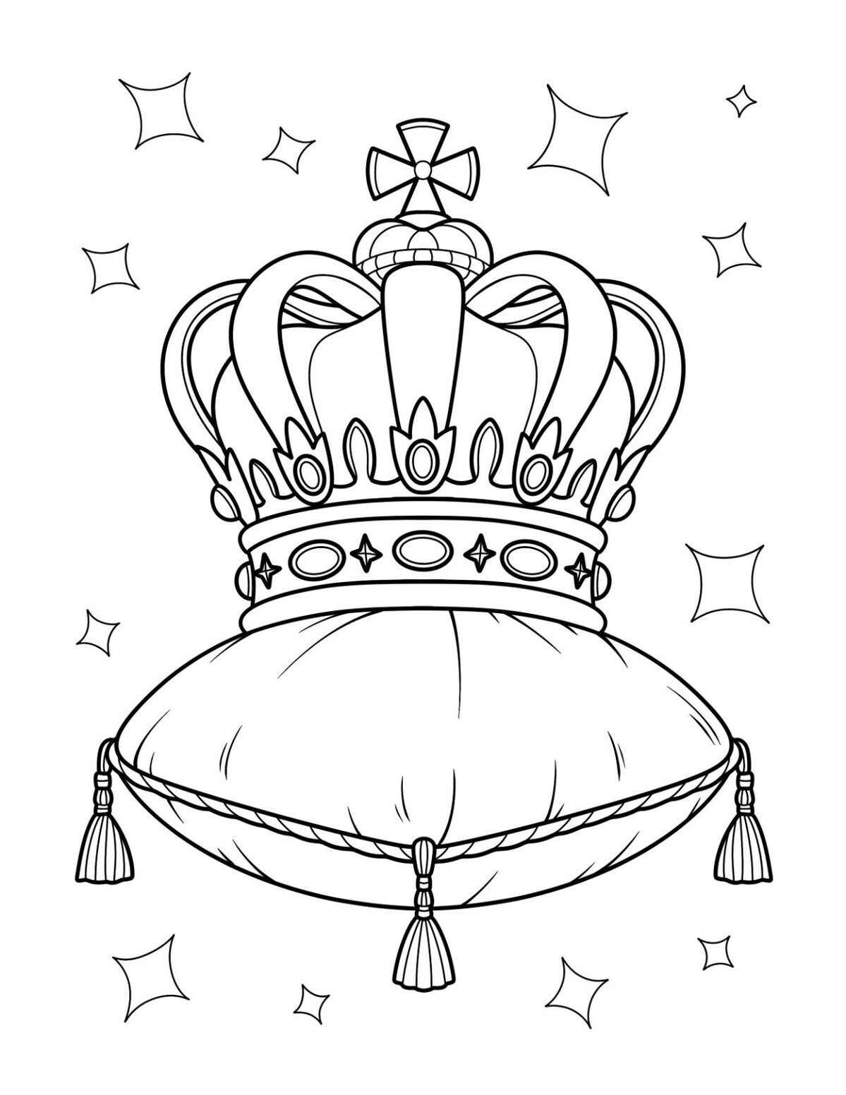 Krone Ausmalbilder 108